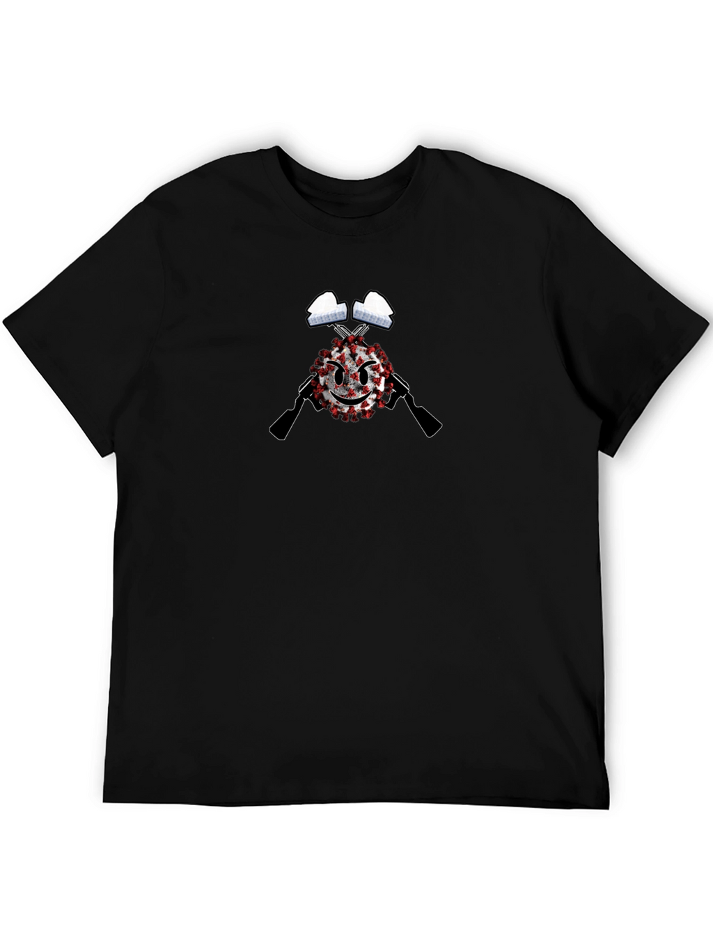 Novelty Graphic Tee - COVID-19 Defender