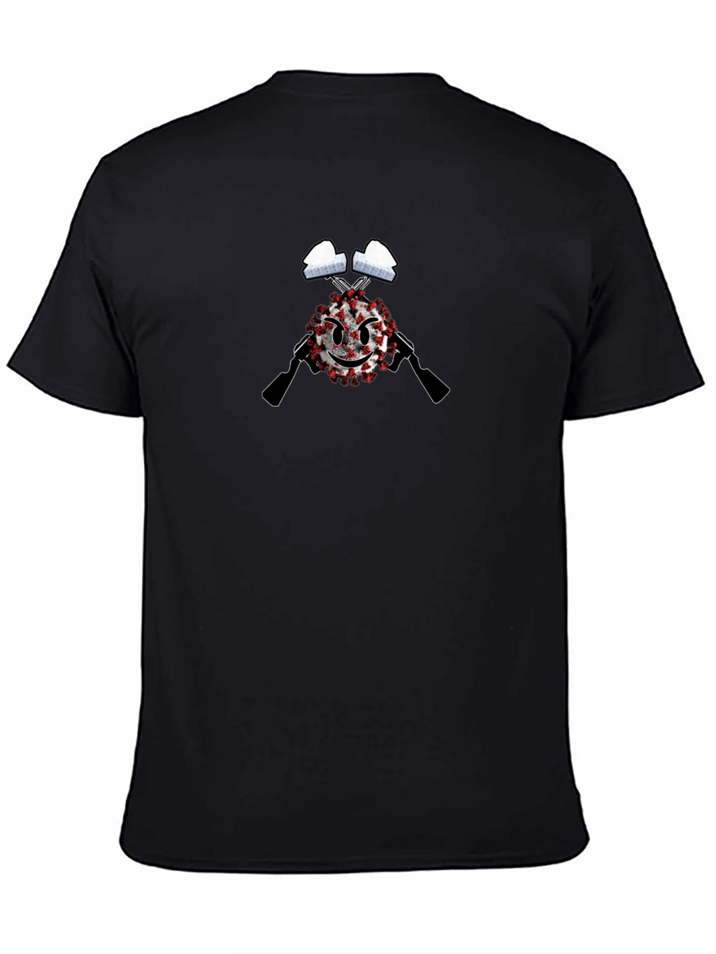 Novelty Graphic Tee - COVID-19 Defender