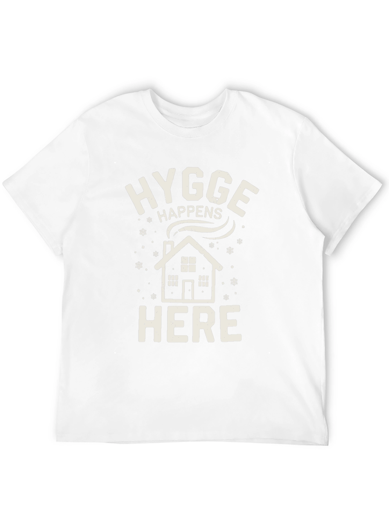 Hygge Happens Here Black Tee