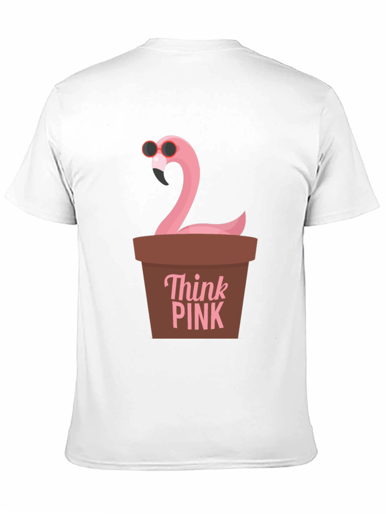 Think Pink Flamingo T-Shirt