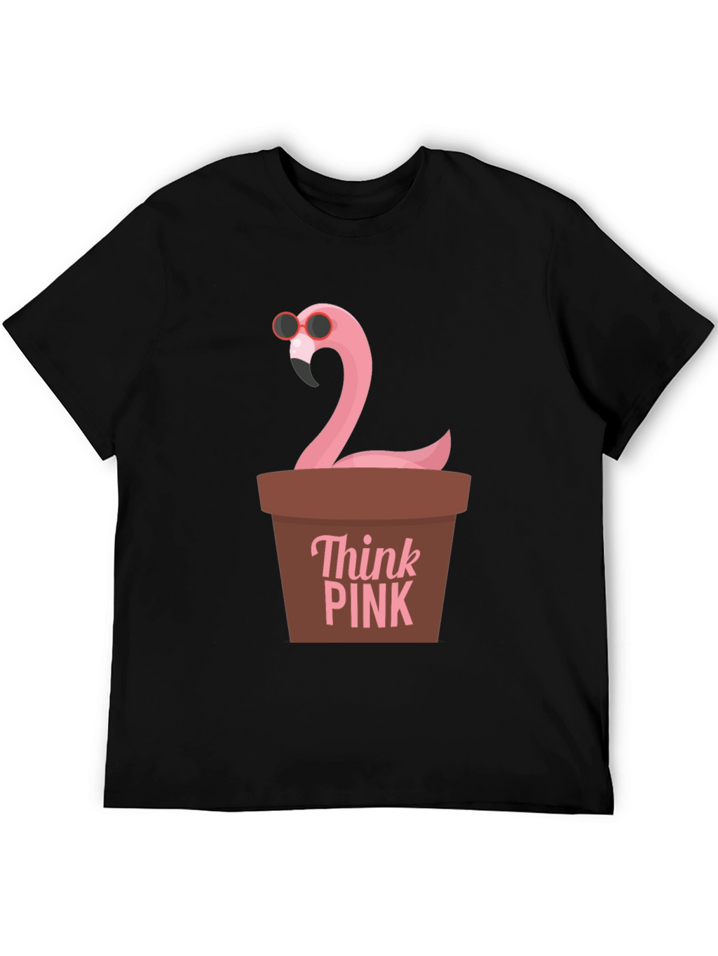 Think Pink Flamingo T-Shirt