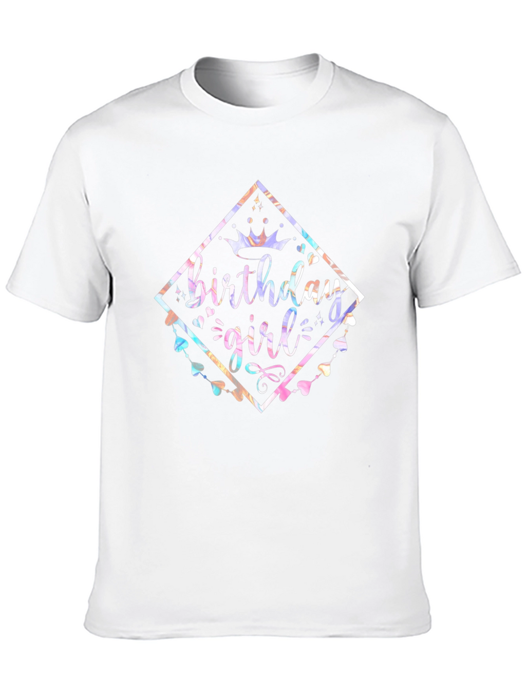 Birthday Girl Graphic Tee - Stylish Celebration Shirt