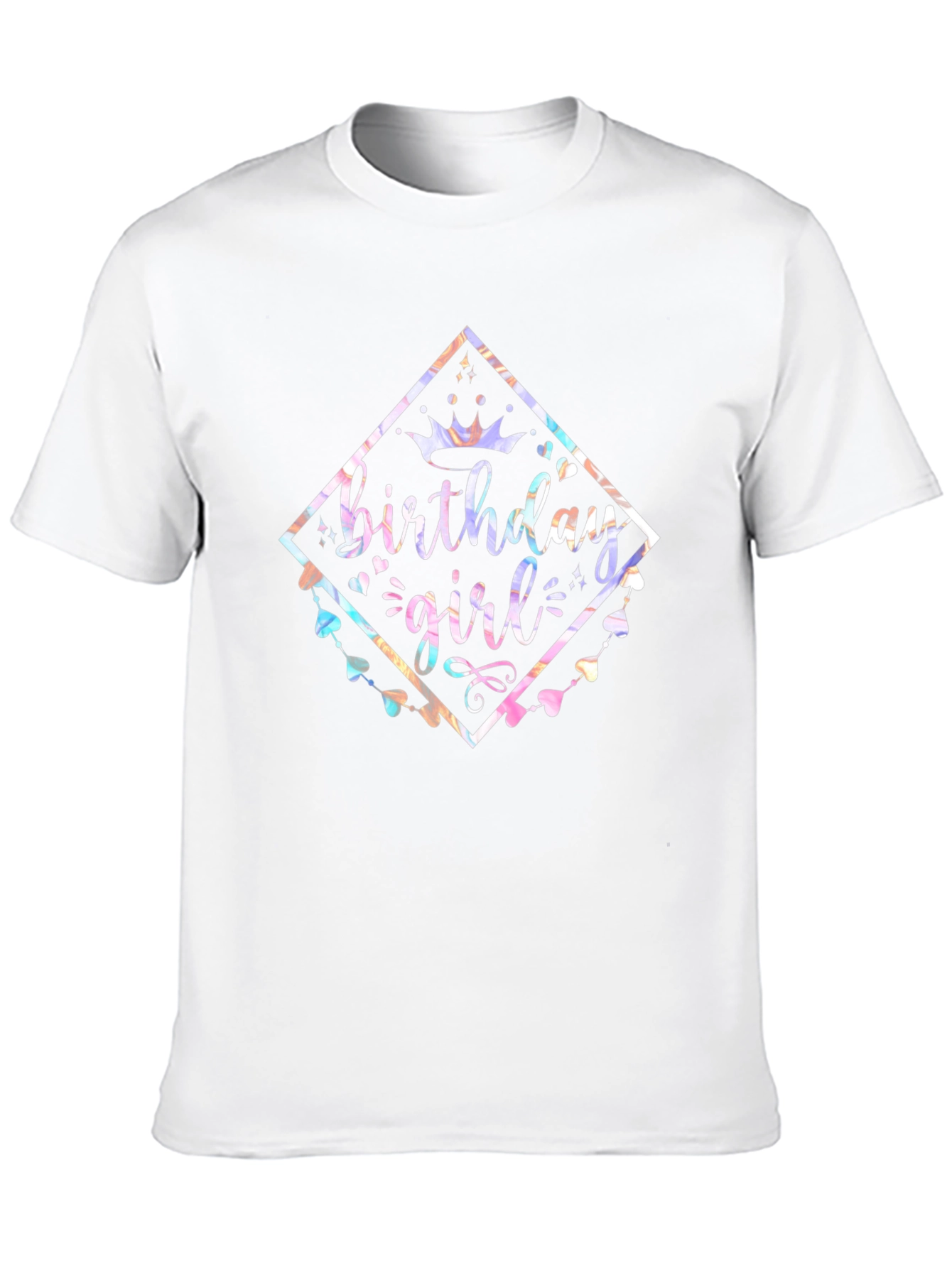 Birthday Girl Graphic Tee - Stylish Celebration Shirt