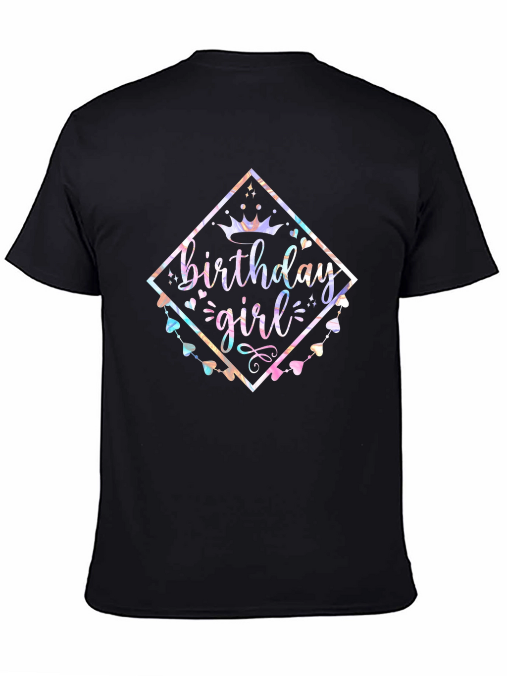 Birthday Girl Graphic Tee - Stylish Celebration Shirt