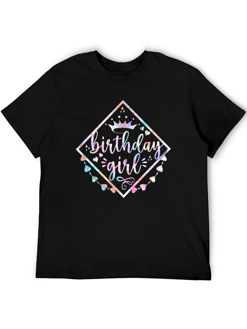 Birthday Girl Graphic Tee - Stylish Celebration Shirt