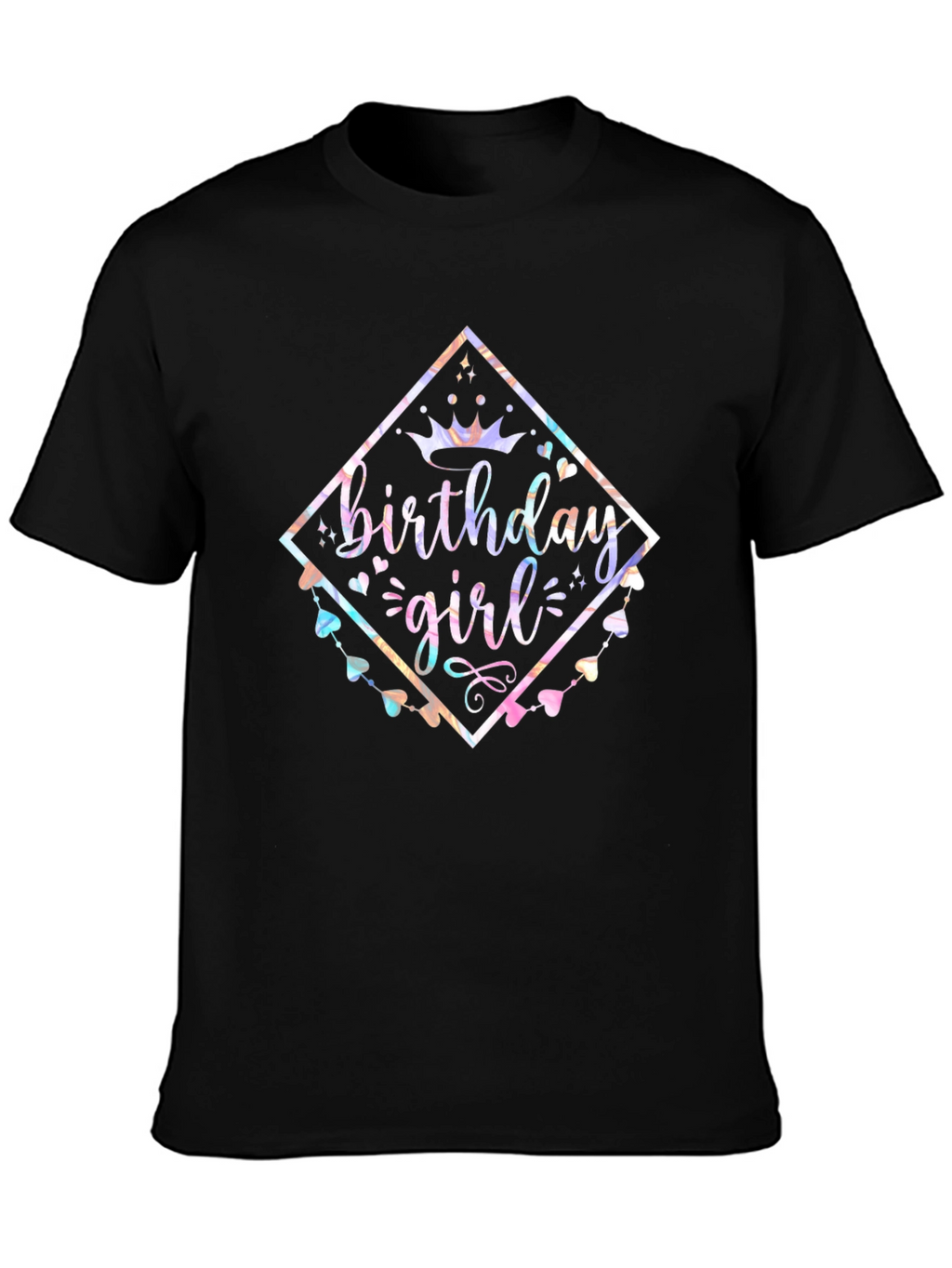 Birthday Girl Graphic Tee - Stylish Celebration Shirt