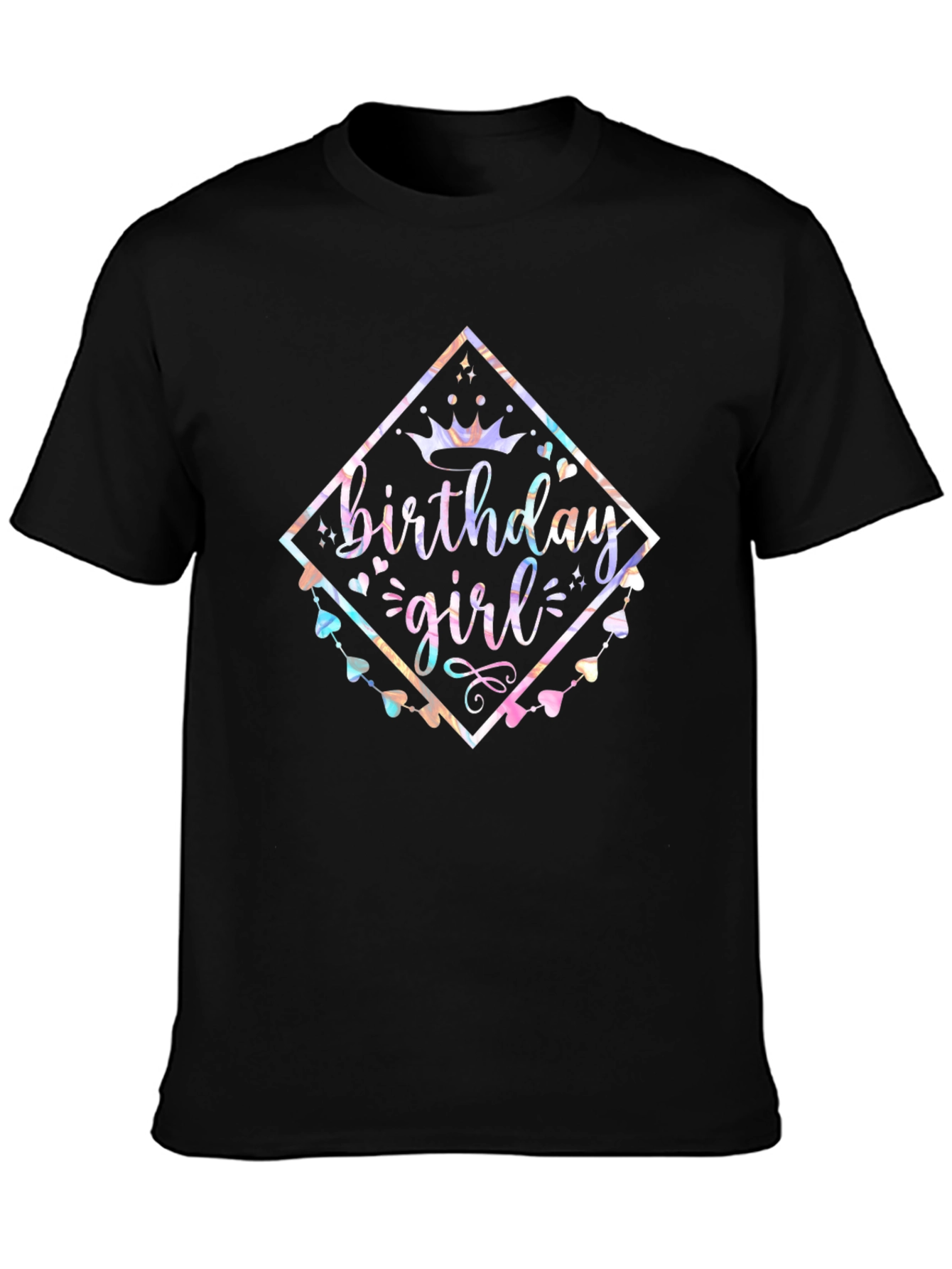 Birthday Girl Graphic Tee - Stylish Celebration Shirt
