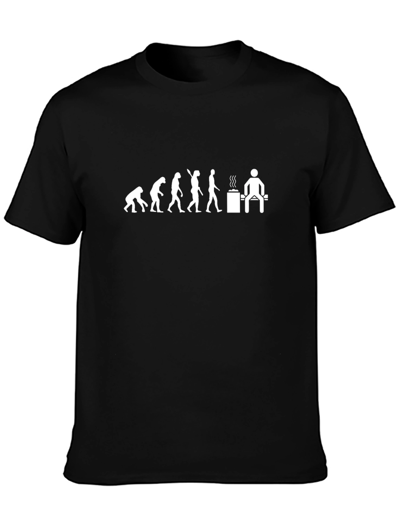 BBQ Evolution T-Shirt - Funny Grill Master Tee