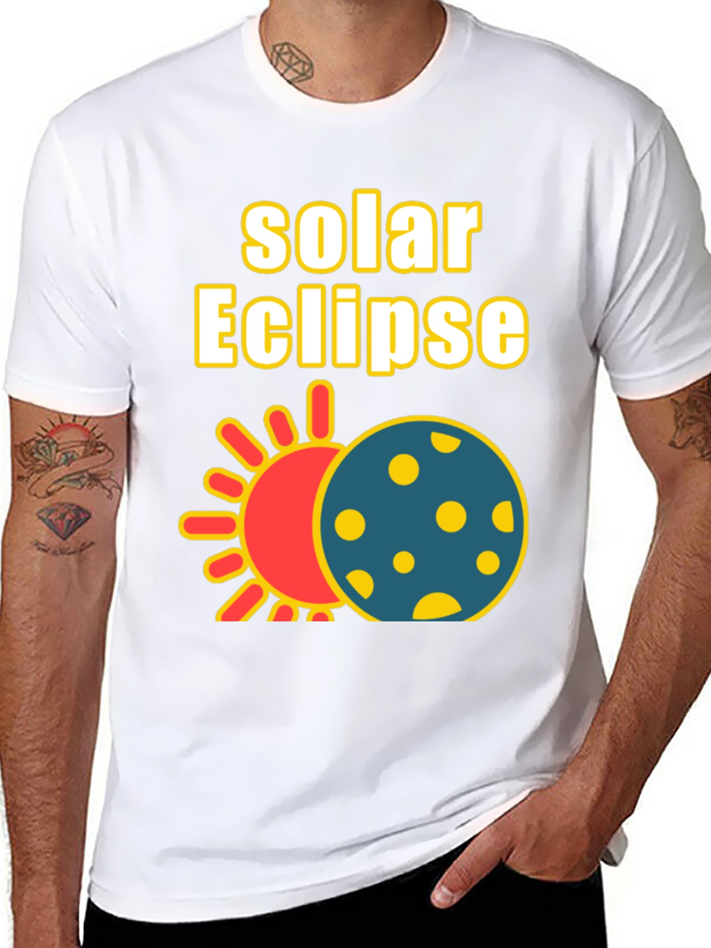 Solar Eclipse Graphic T-Shirt - Astronomy Tee