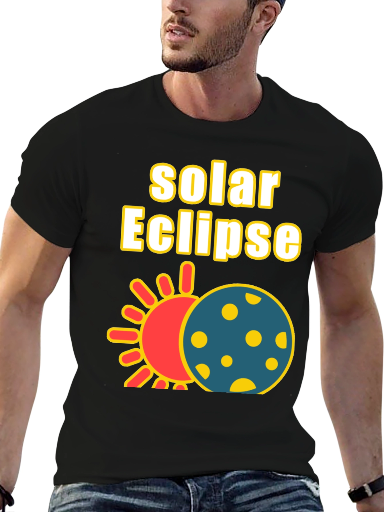 Solar Eclipse Graphic T-Shirt - Astronomy Tee