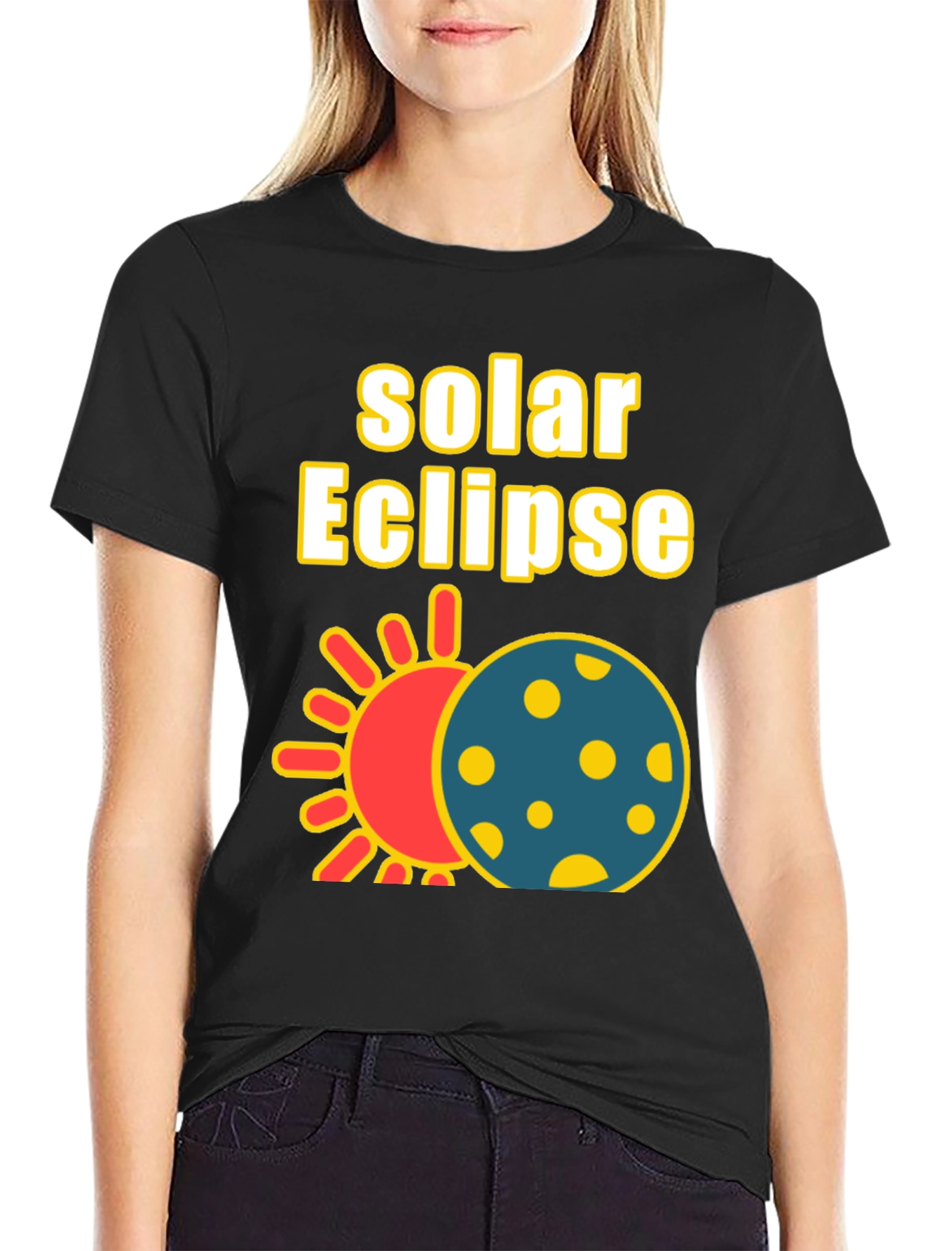 Solar Eclipse Graphic T-Shirt - Astronomy Tee