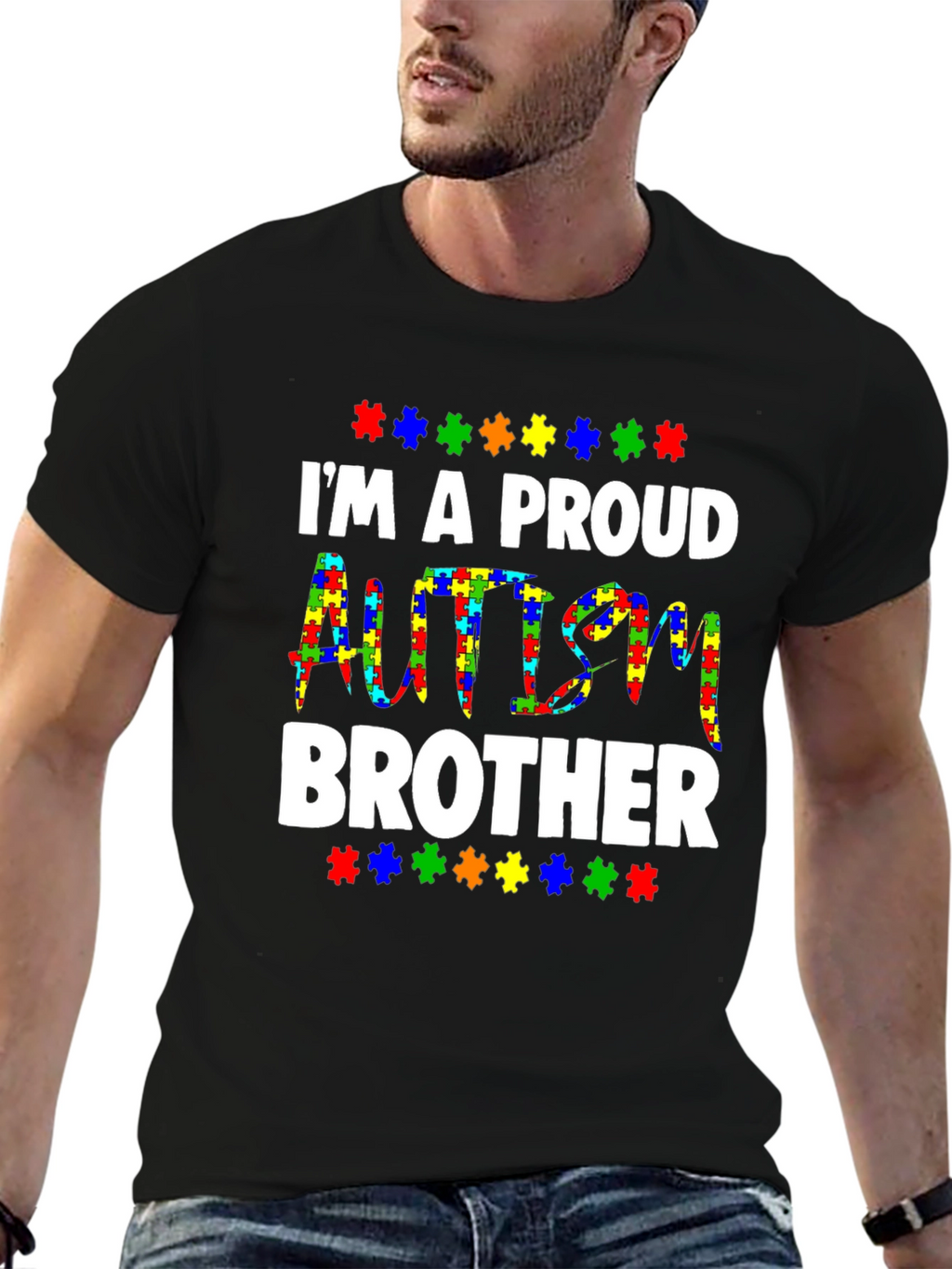 Proud Autism Brother Tee