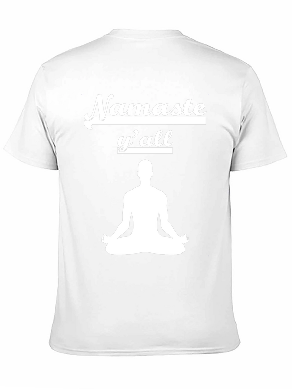 Namaste Yall Yoga T-Shirt - Black