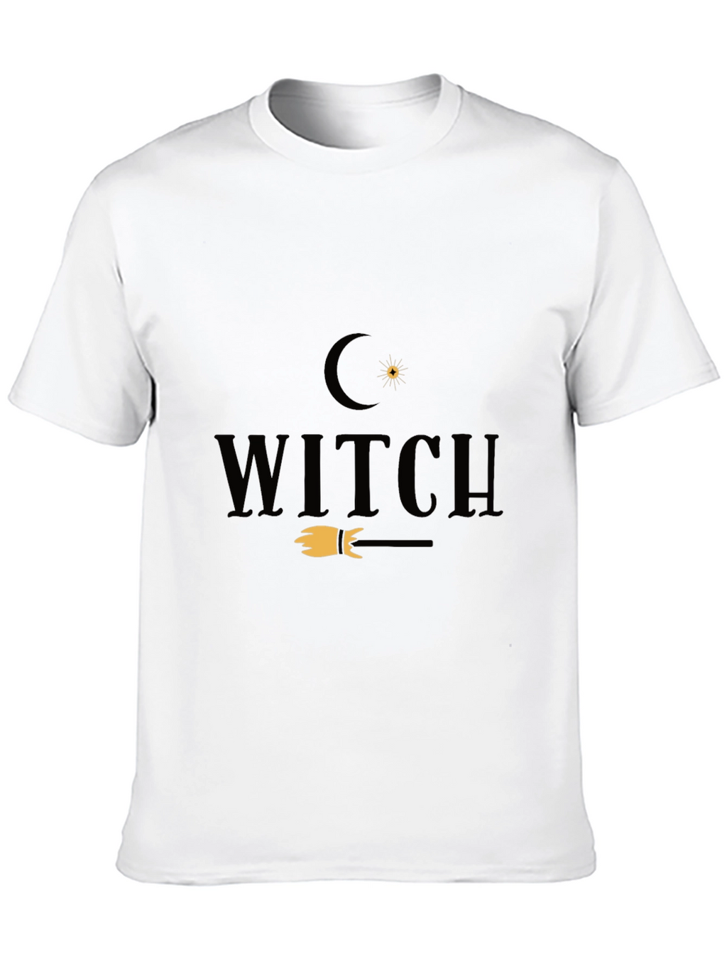 Witch Graphic Tee - Halloween Fashion