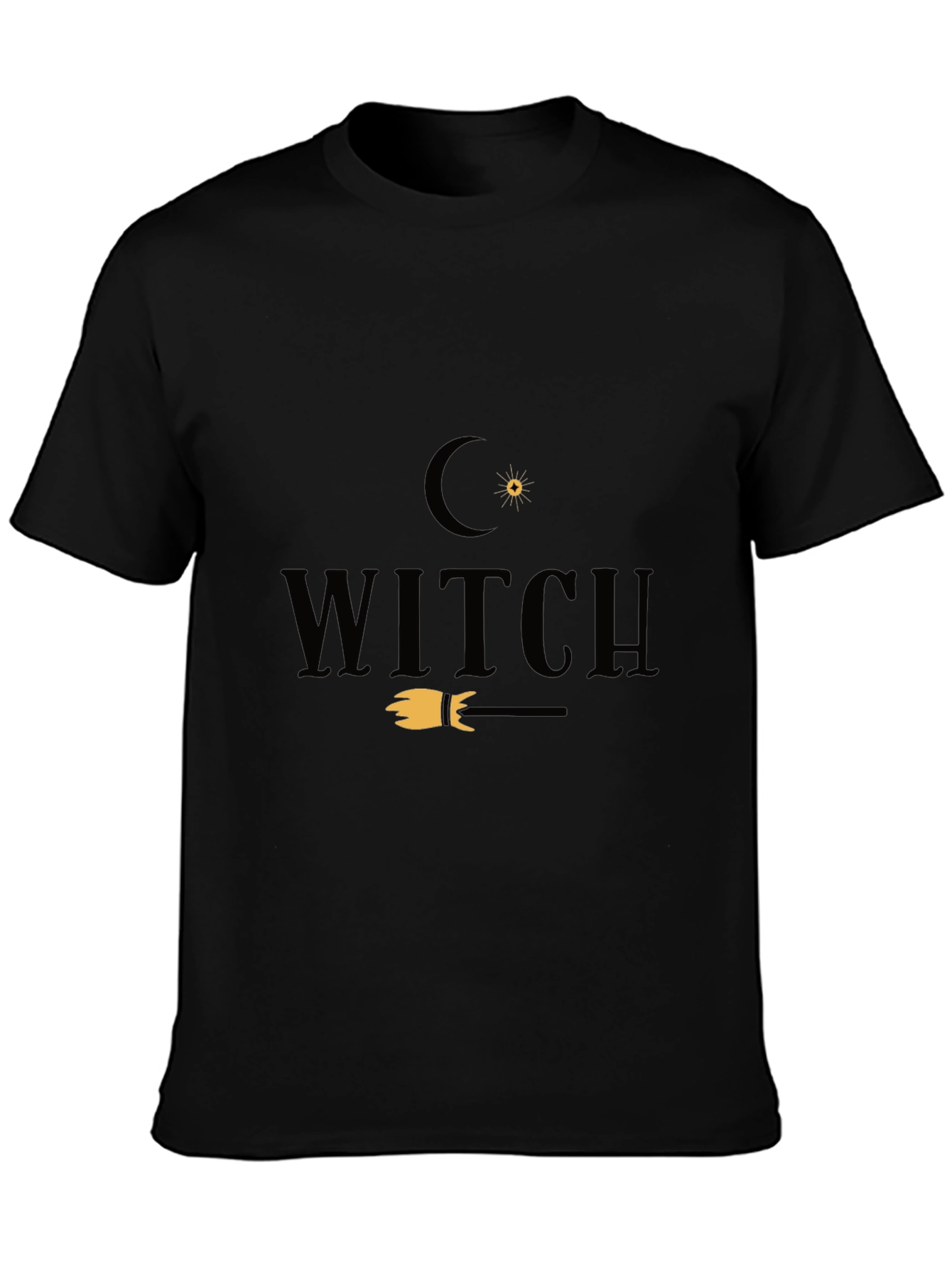 Witch Graphic Tee - Halloween Fashion