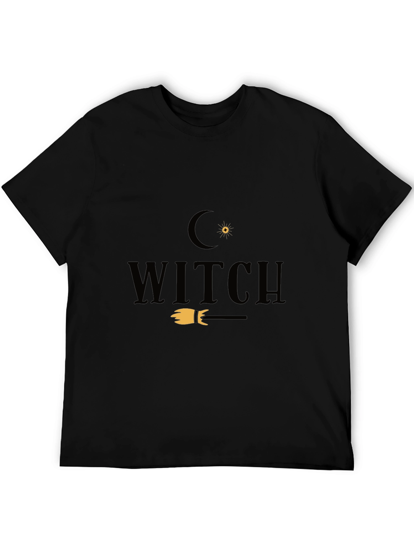 Witch Graphic Tee - Halloween Fashion
