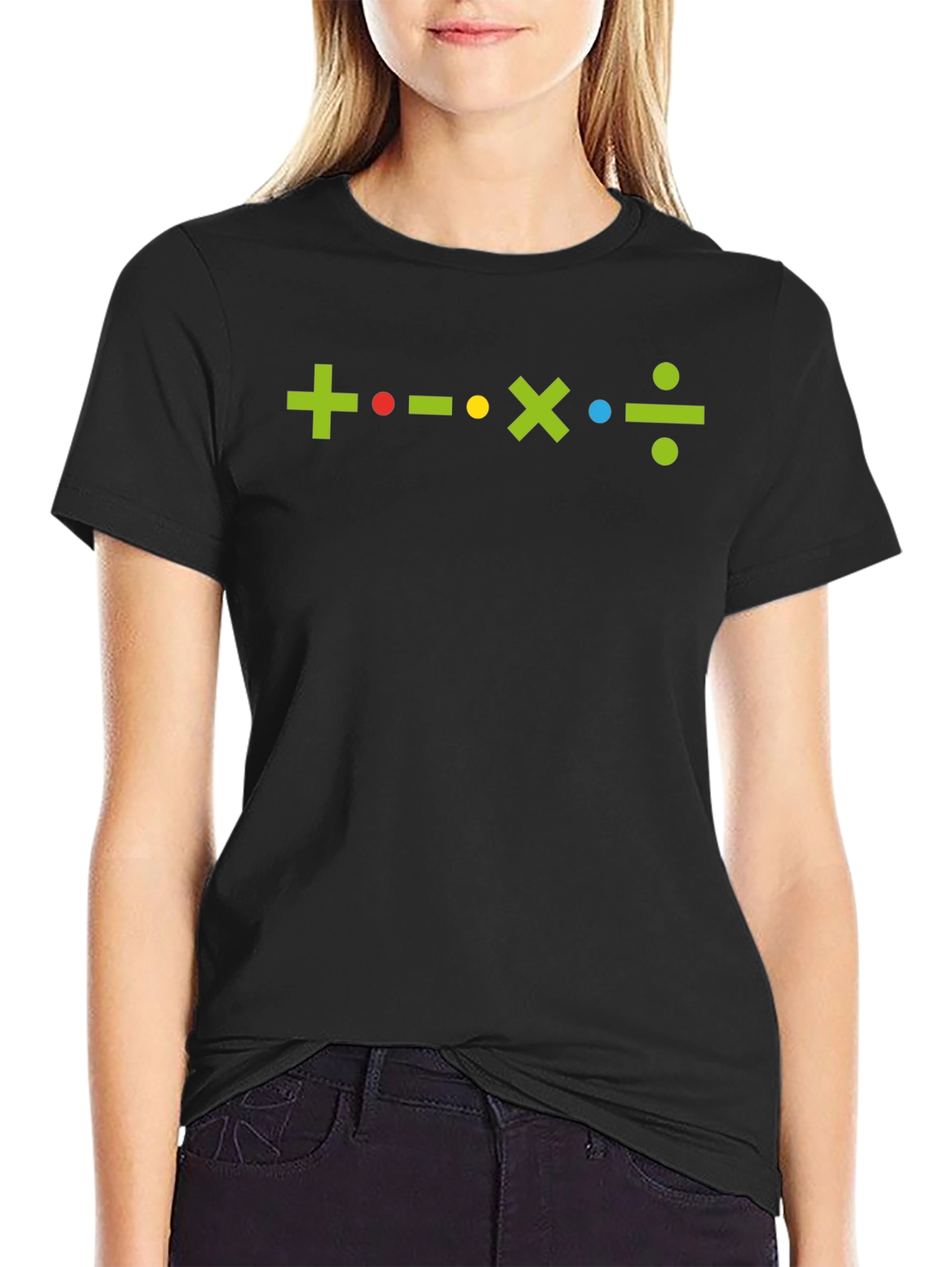 Math Symbol Graphic Tee - Equation Humor