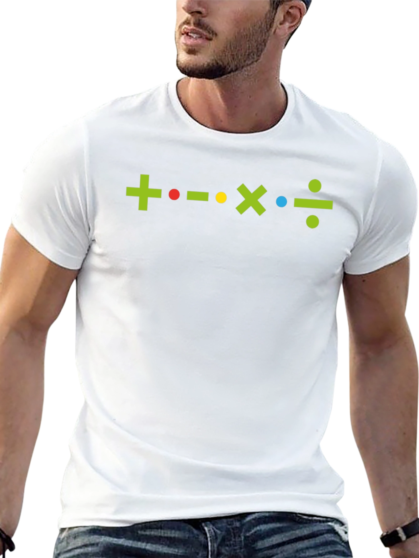 Math Symbol Graphic Tee - Equation Humor