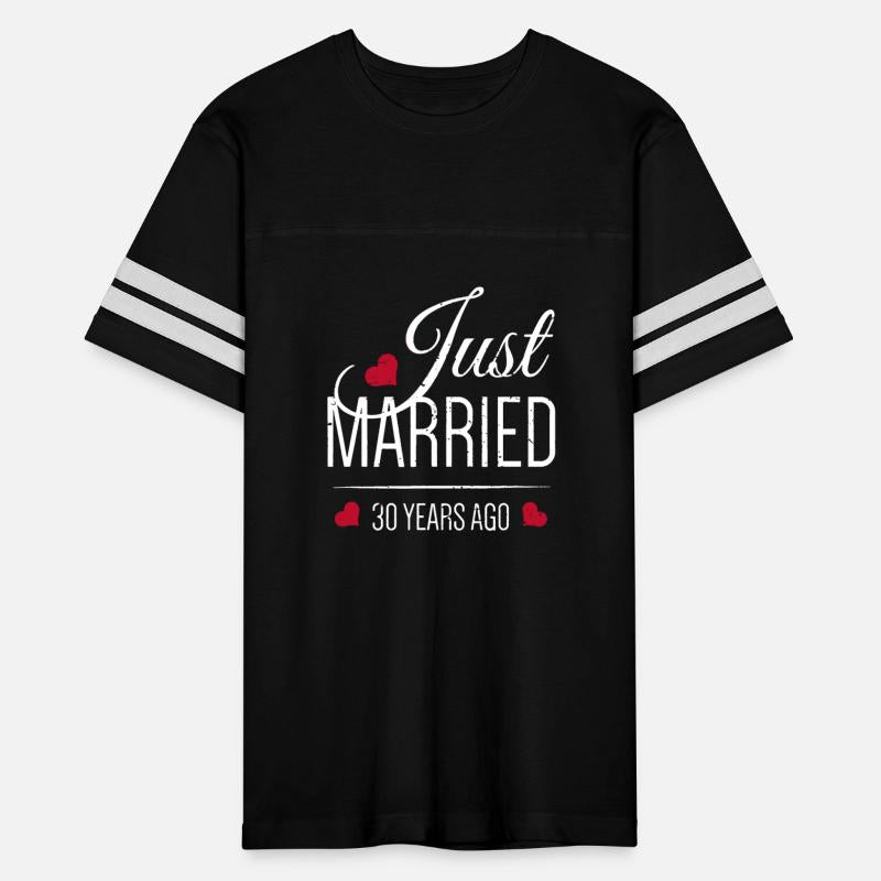 30th Wedding Anniversary Just Married 30 Years A