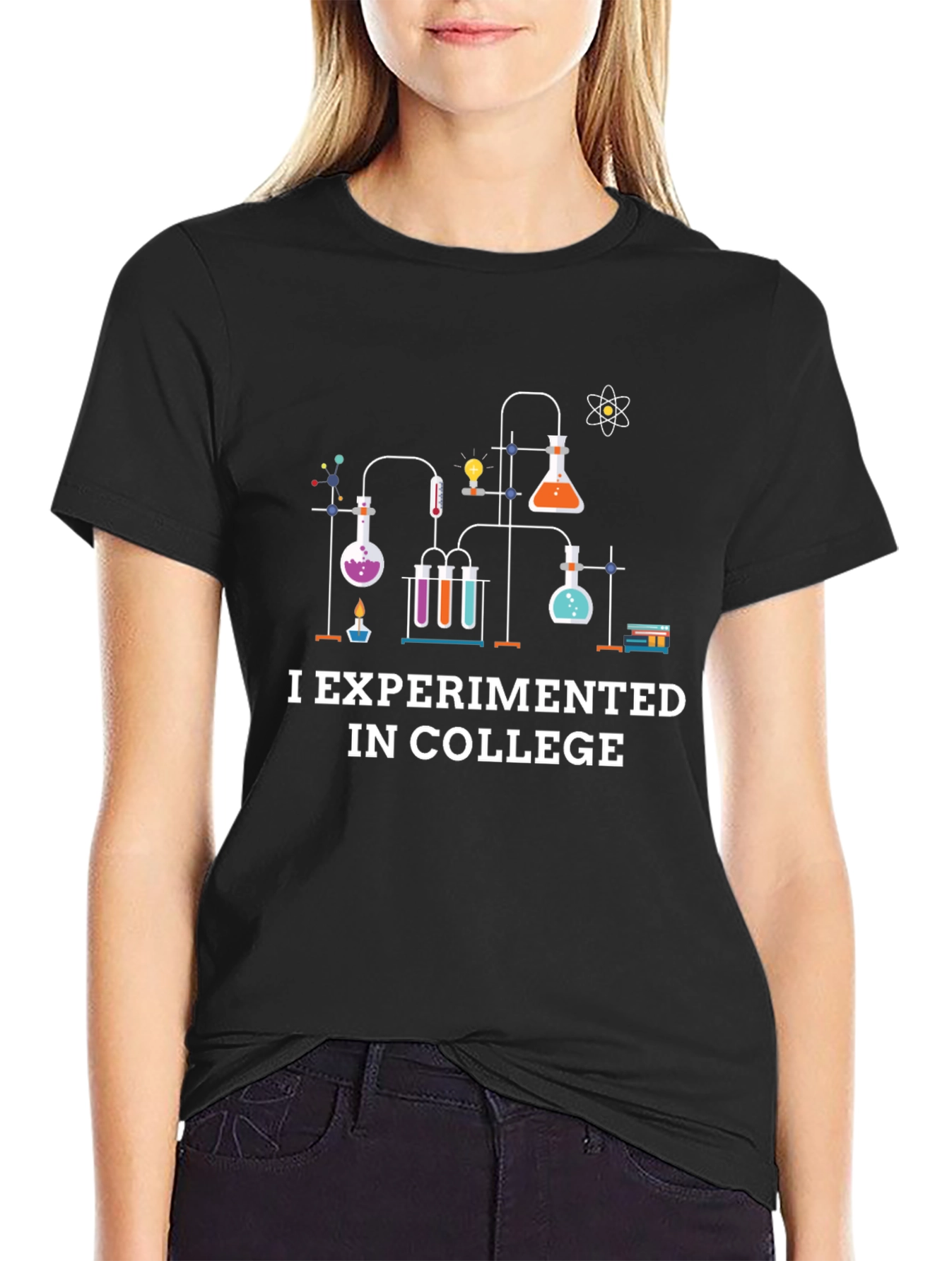 I Experimented in College T-Shirt - Black