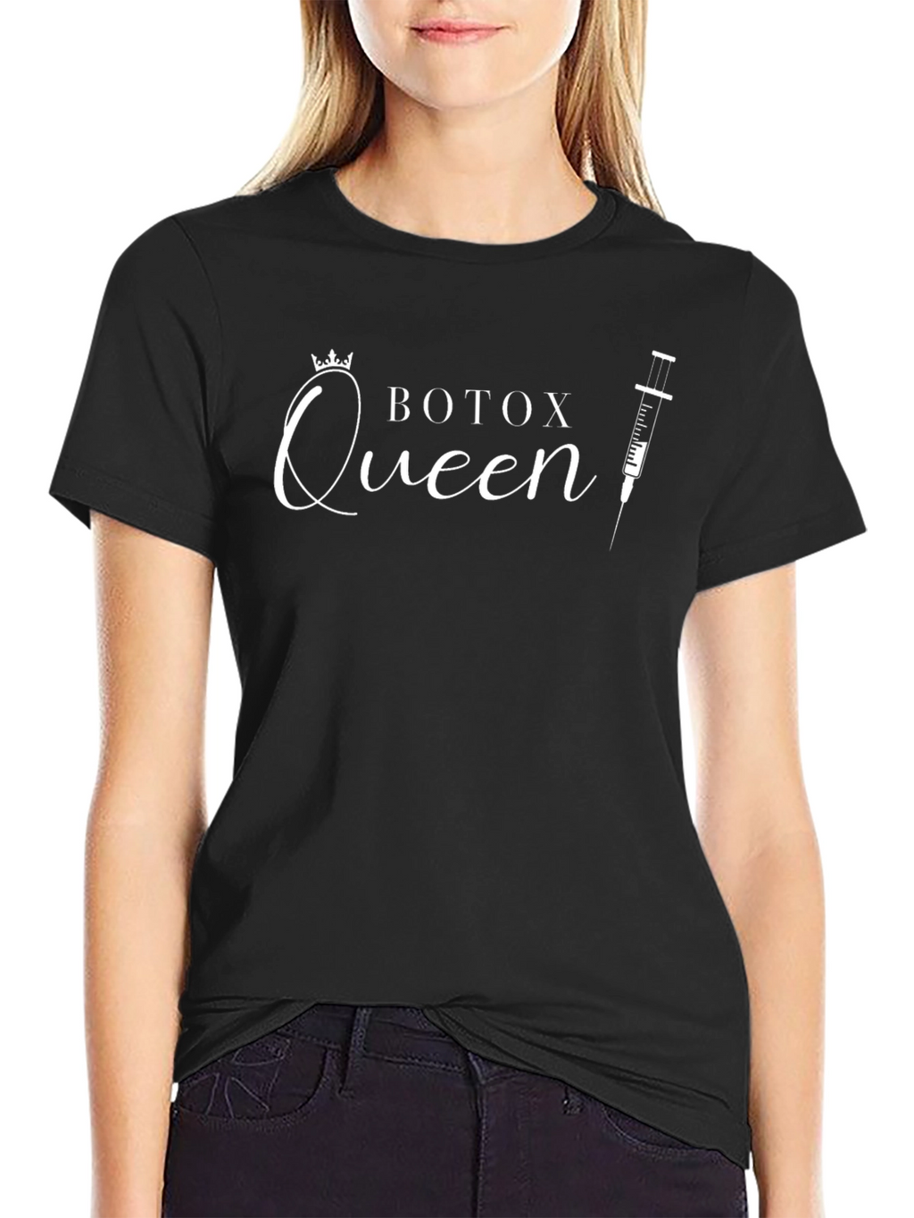 Botox Queen Graphic T-Shirt - Funny Aesthetic Shirt