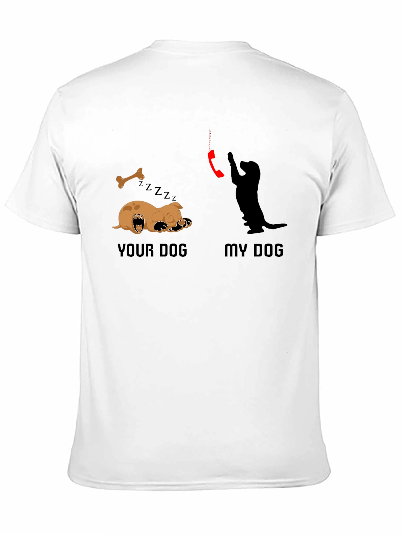Your Dog vs. My Dog Graphic T-Shirt