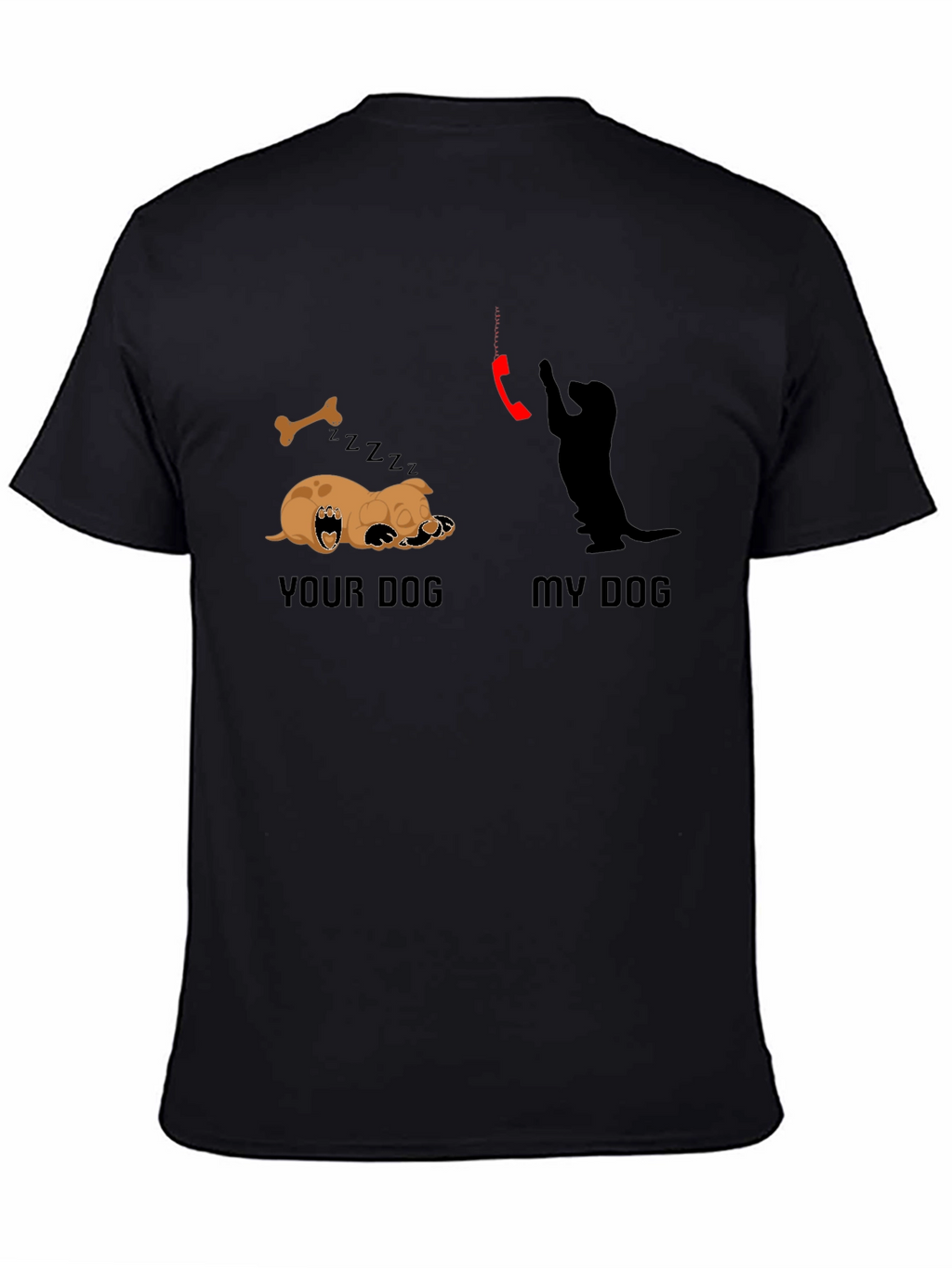 Your Dog vs. My Dog Graphic T-Shirt