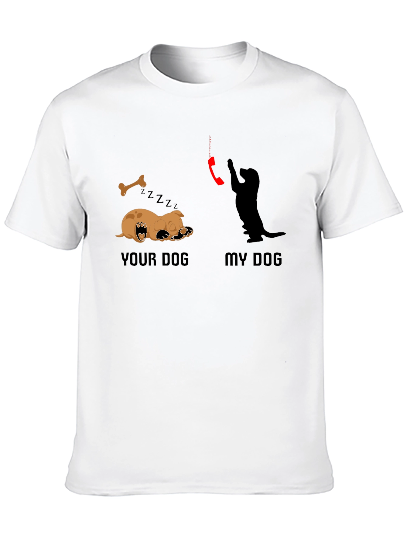 Your Dog vs. My Dog Graphic T-Shirt