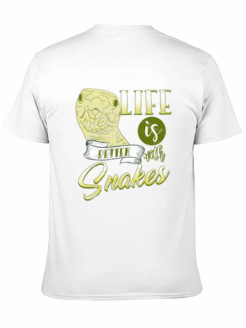 Life Is Better With Snakes Graphic T-Shirt