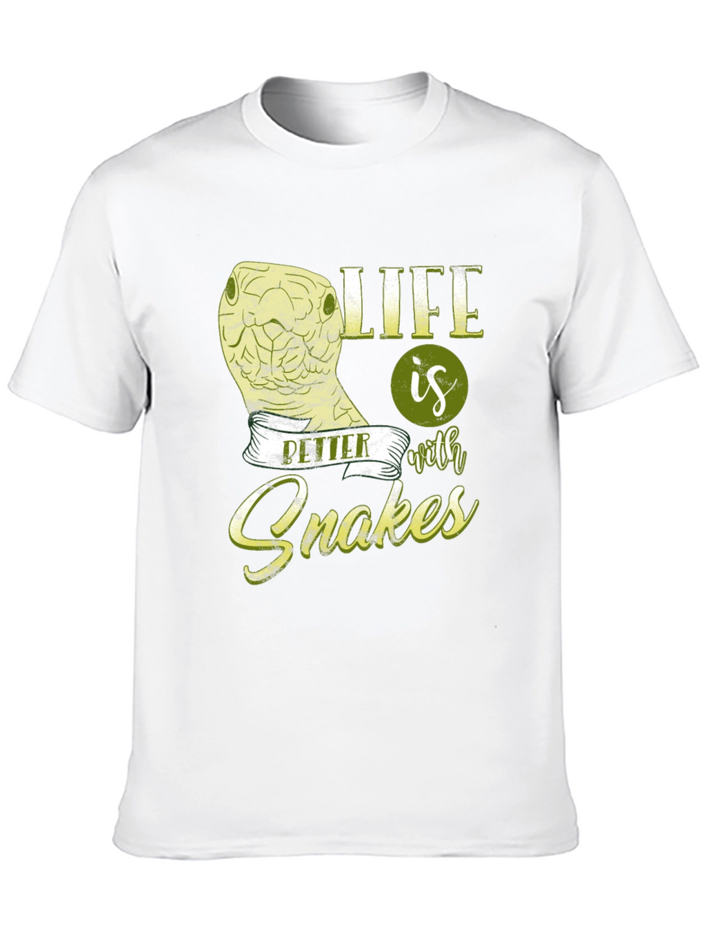 Life Is Better With Snakes Graphic T-Shirt