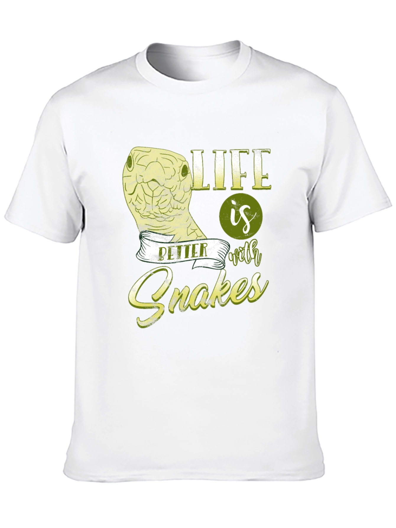 Life Is Better With Snakes Graphic T-Shirt