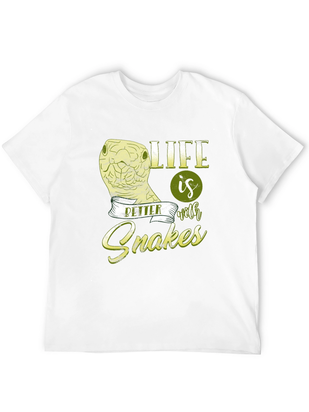 Life Is Better With Snakes Graphic T-Shirt