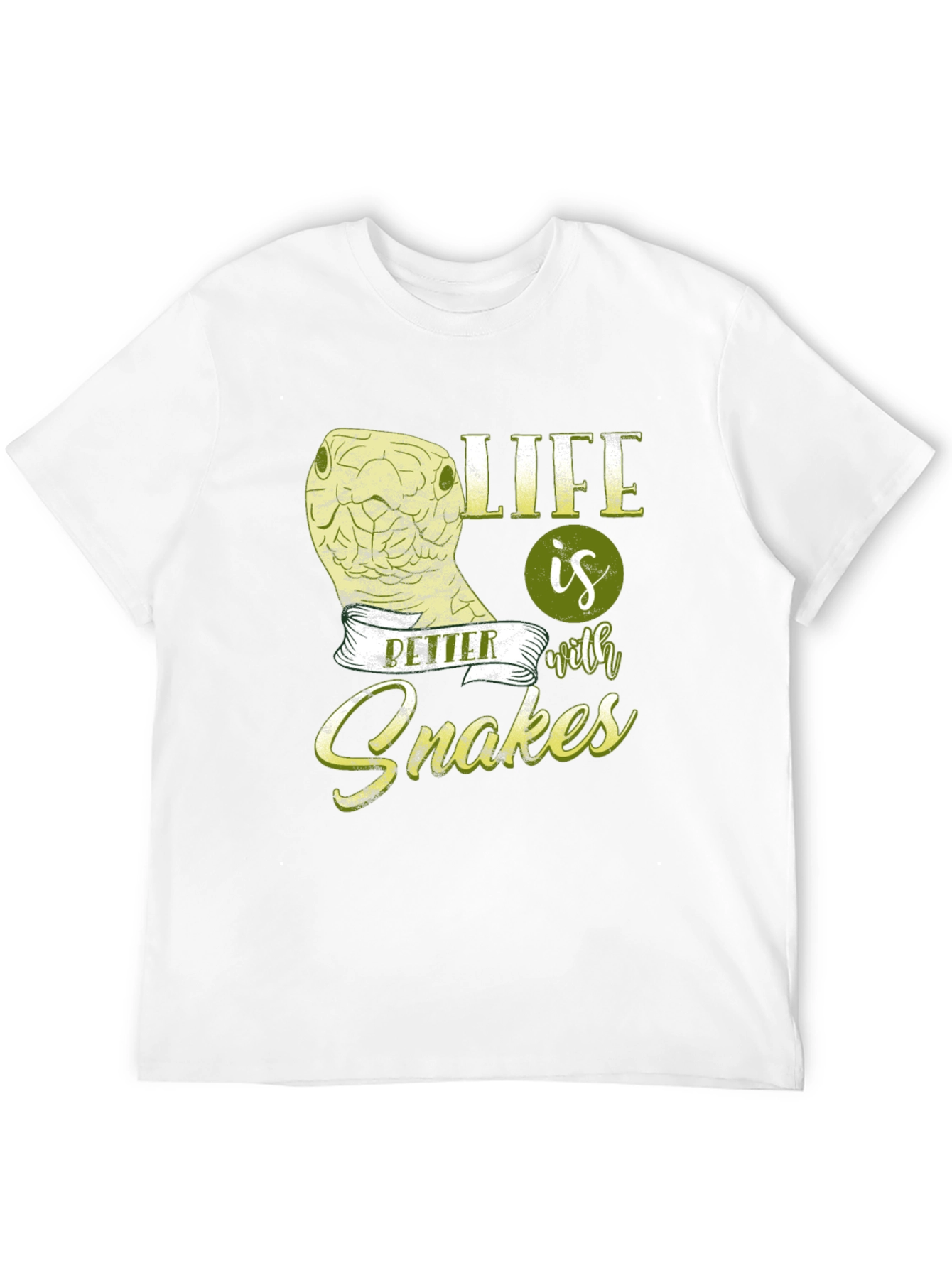 Life Is Better With Snakes Graphic T-Shirt