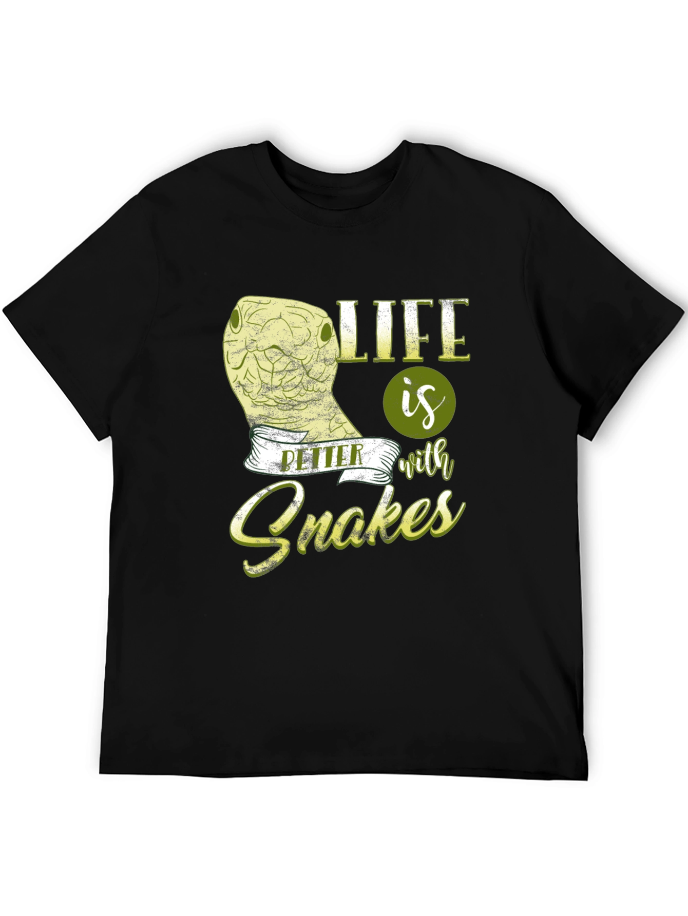 Life Is Better With Snakes Graphic T-Shirt