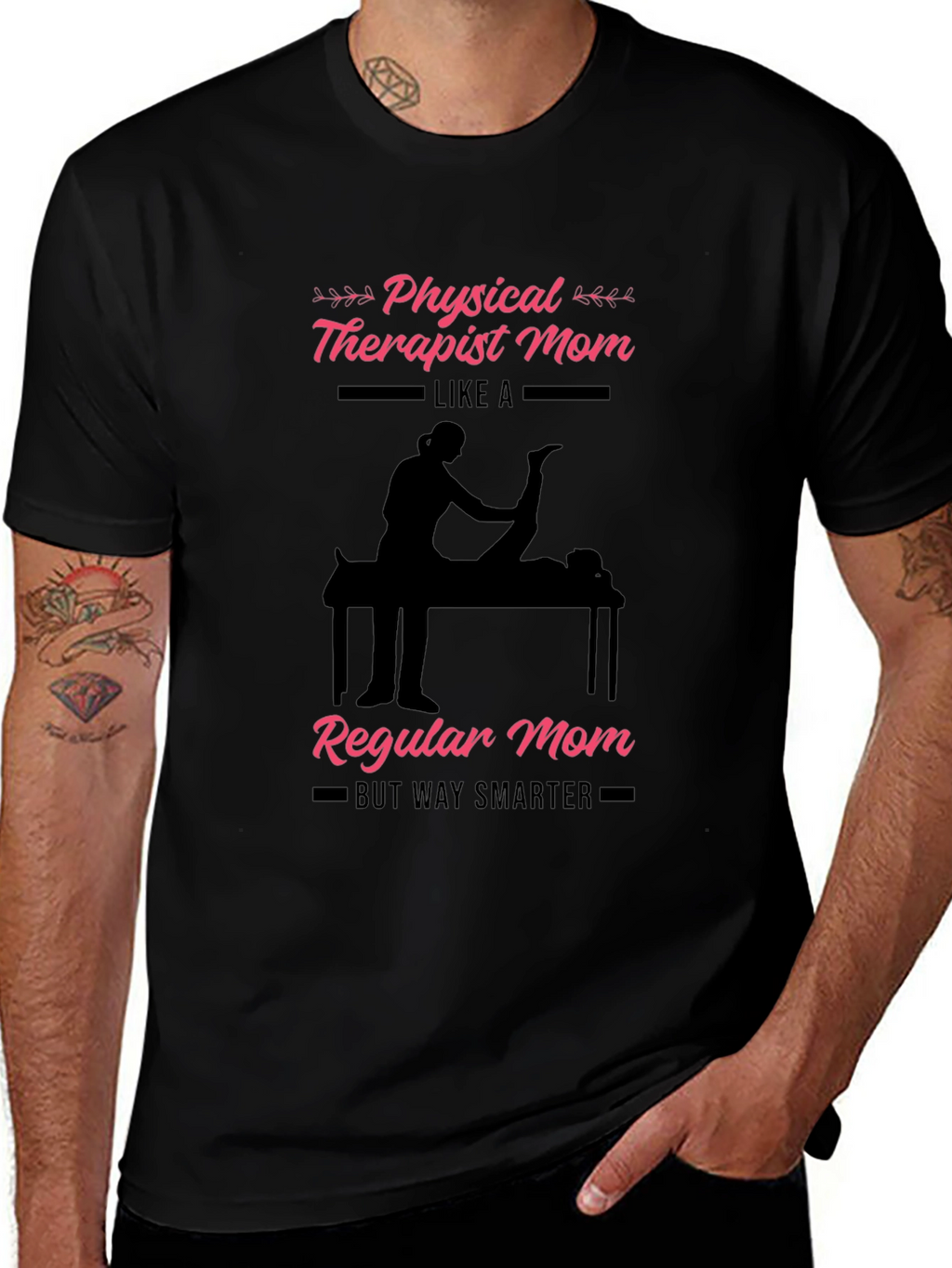Physical Therapist Mom T-Shirt - Smart & Stylish