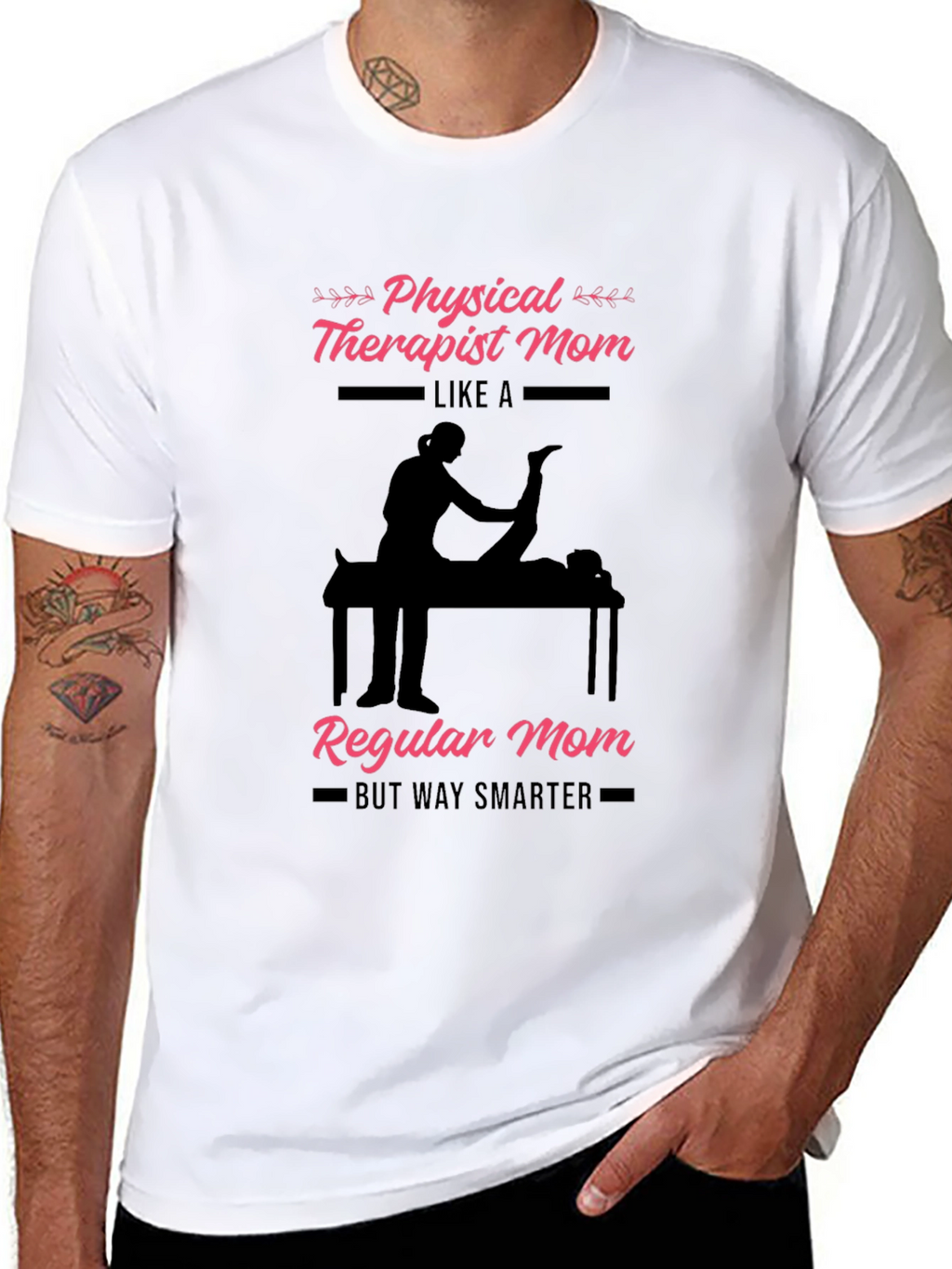 Physical Therapist Mom T-Shirt - Smart & Stylish