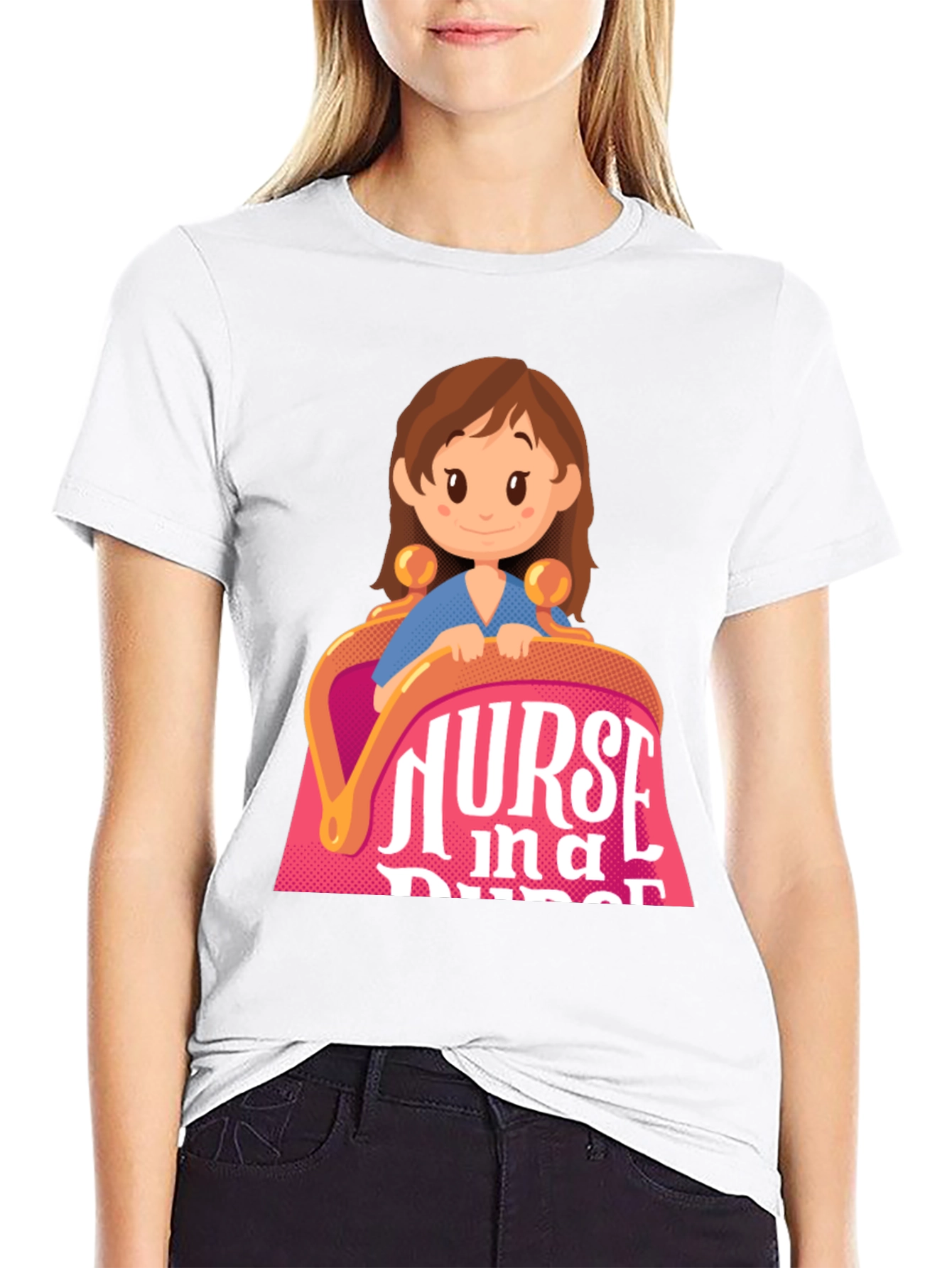 Nurse in a Purse T-Shirt - Cute & Comfy