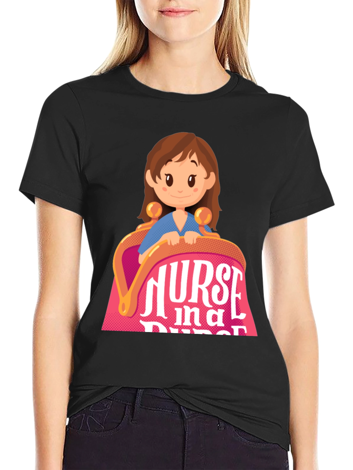 Nurse in a Purse T-Shirt - Cute & Comfy
