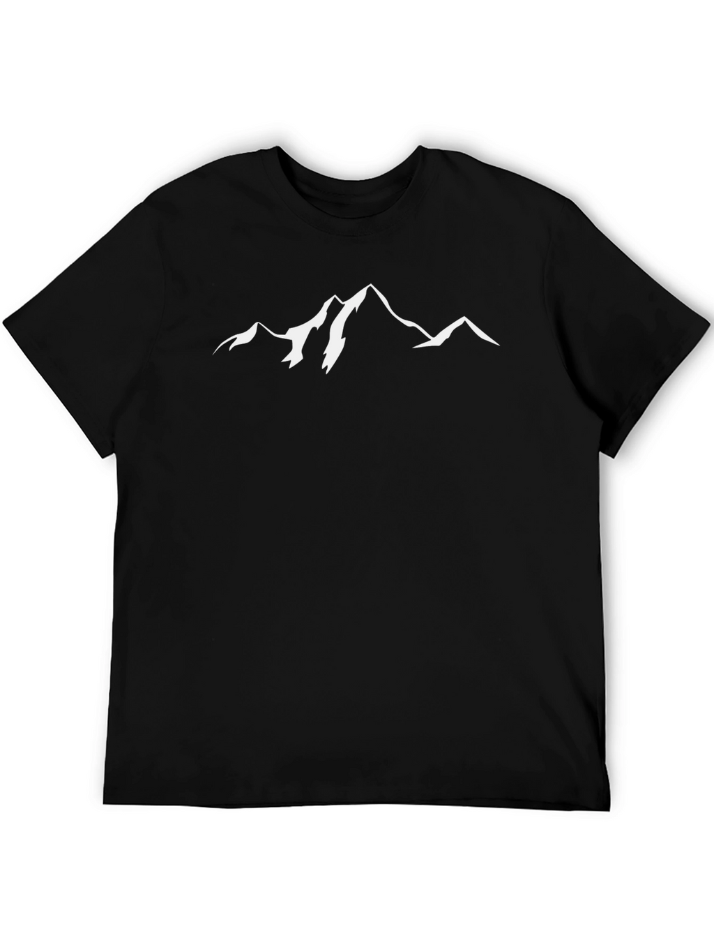 Mountain Graphic Black T-Shirt