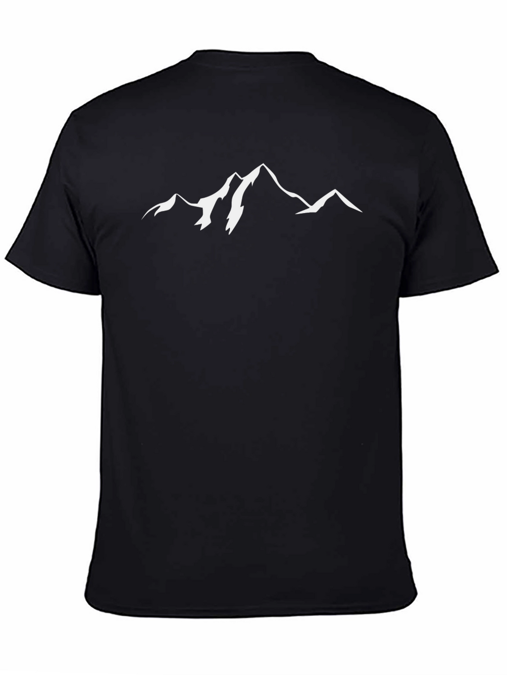 Mountain Graphic Black T-Shirt