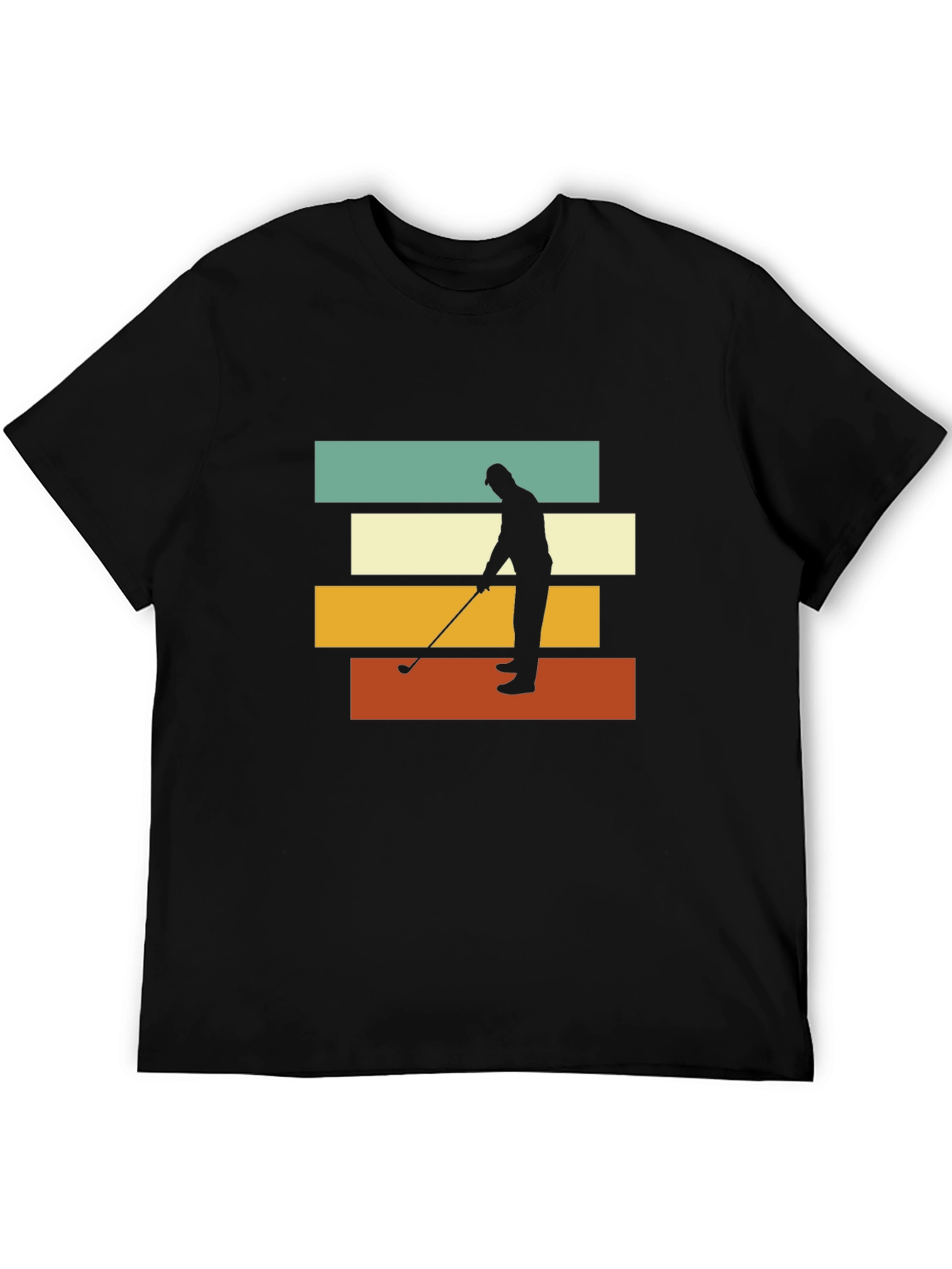 Retro Golfer Graphic Tee - Stylish & Comfortable