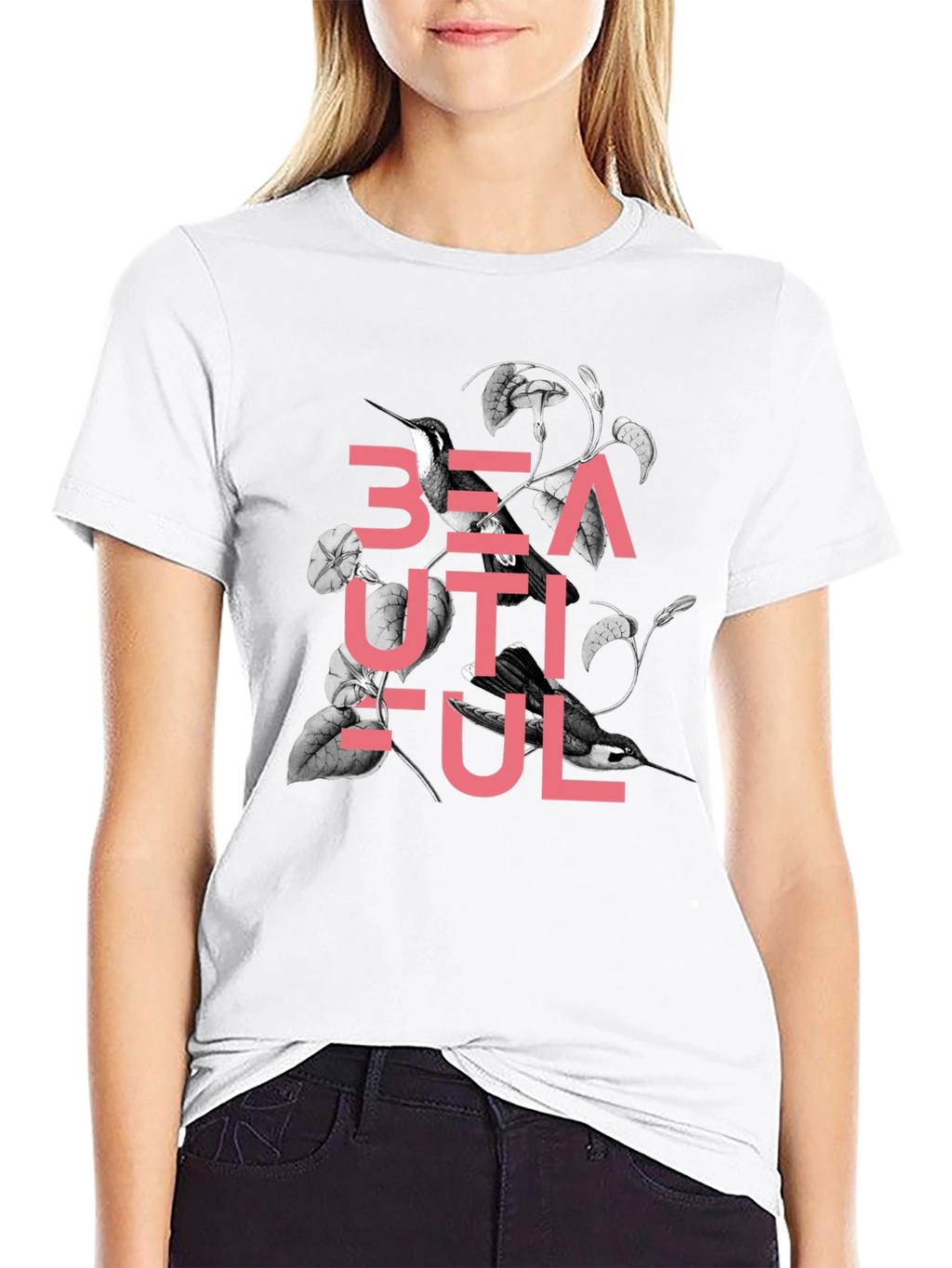 Beautiful Hummingbird Graphic T-Shirt - Stylish Design