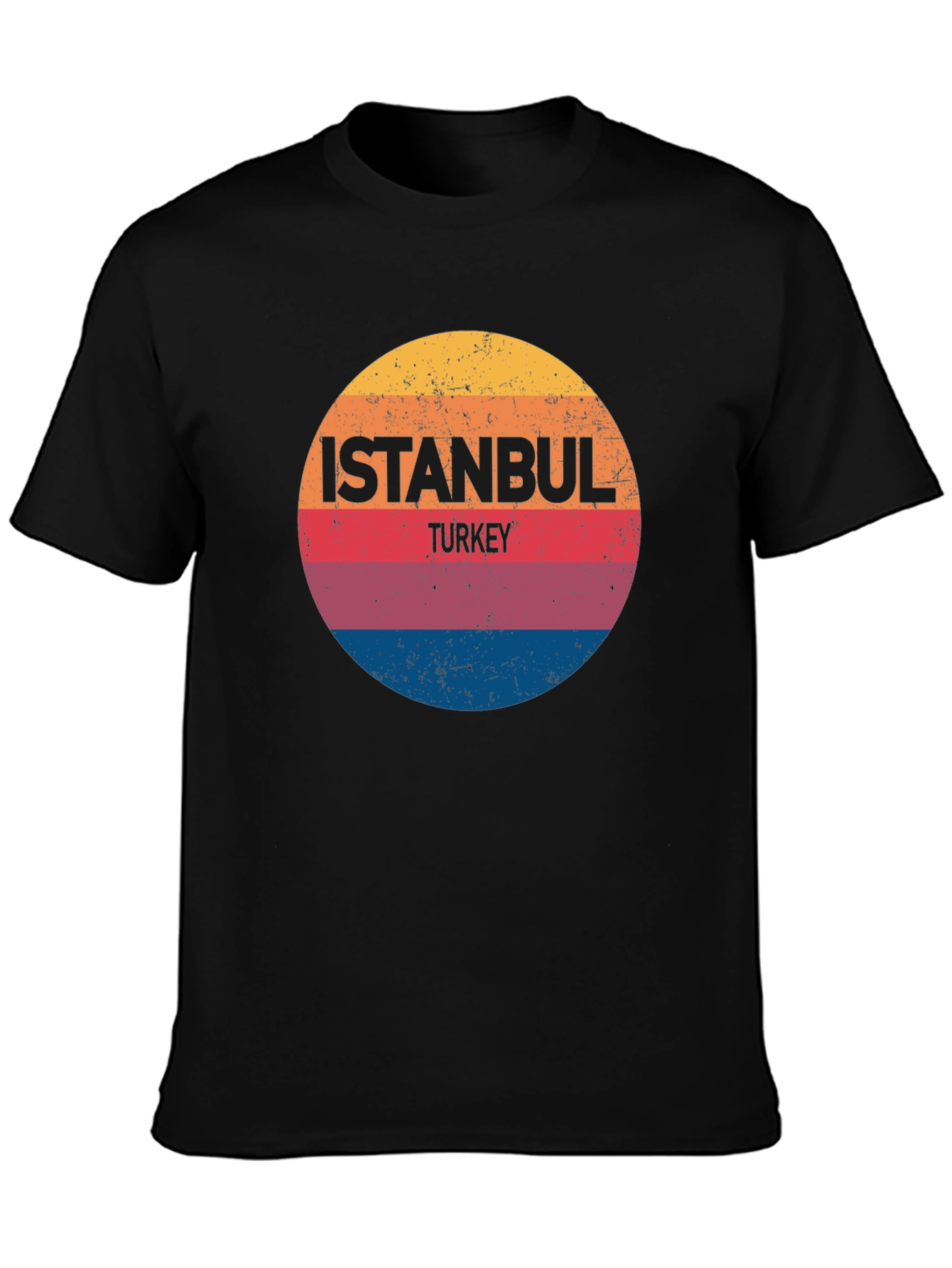 Istanbul Turkey Retro Graphic T-Shirt