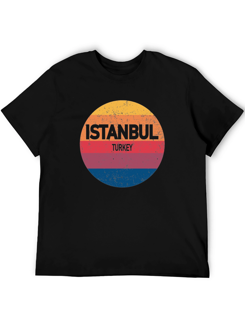 Istanbul Turkey Retro Graphic T-Shirt