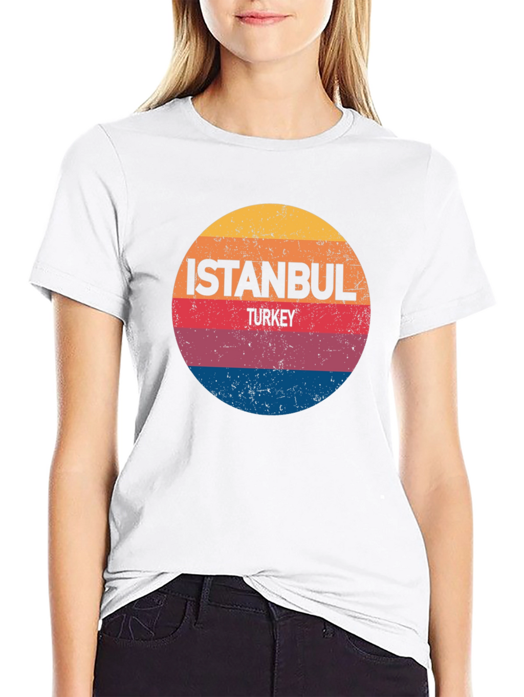 Istanbul Turkey Retro Graphic T-Shirt