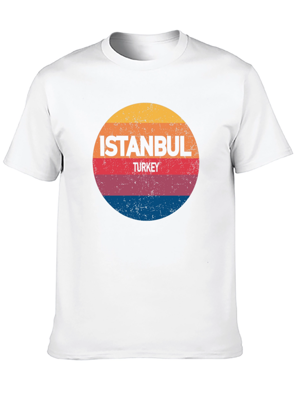 Istanbul Turkey Retro Graphic T-Shirt