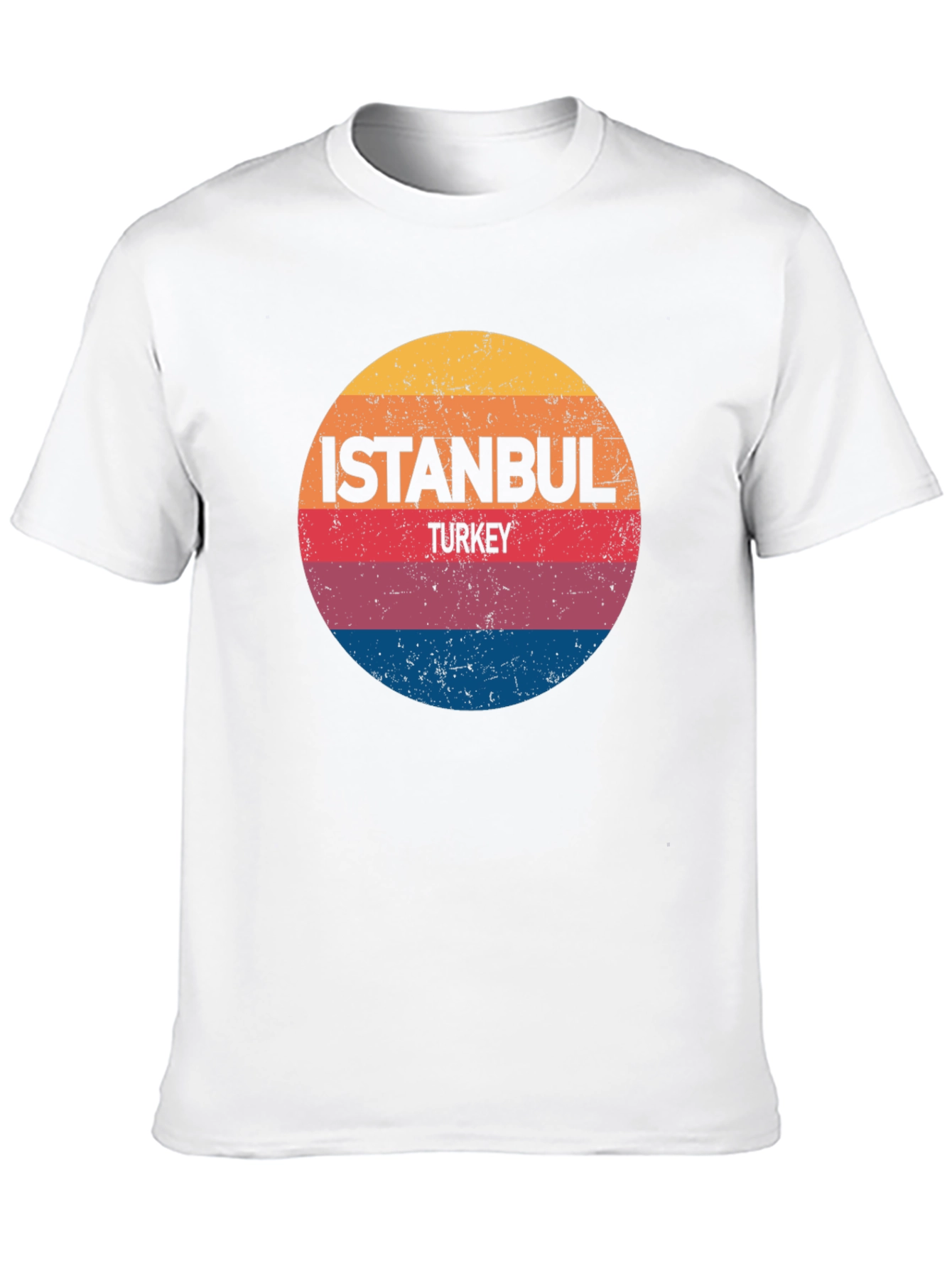 Istanbul Turkey Retro Graphic T-Shirt