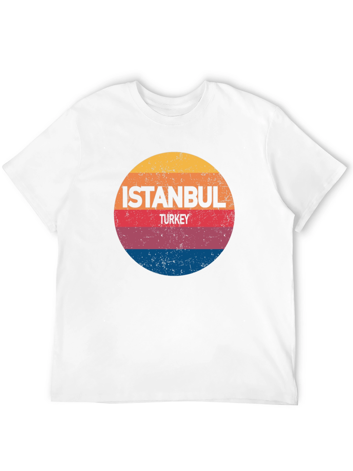 Istanbul Turkey Retro Graphic T-Shirt