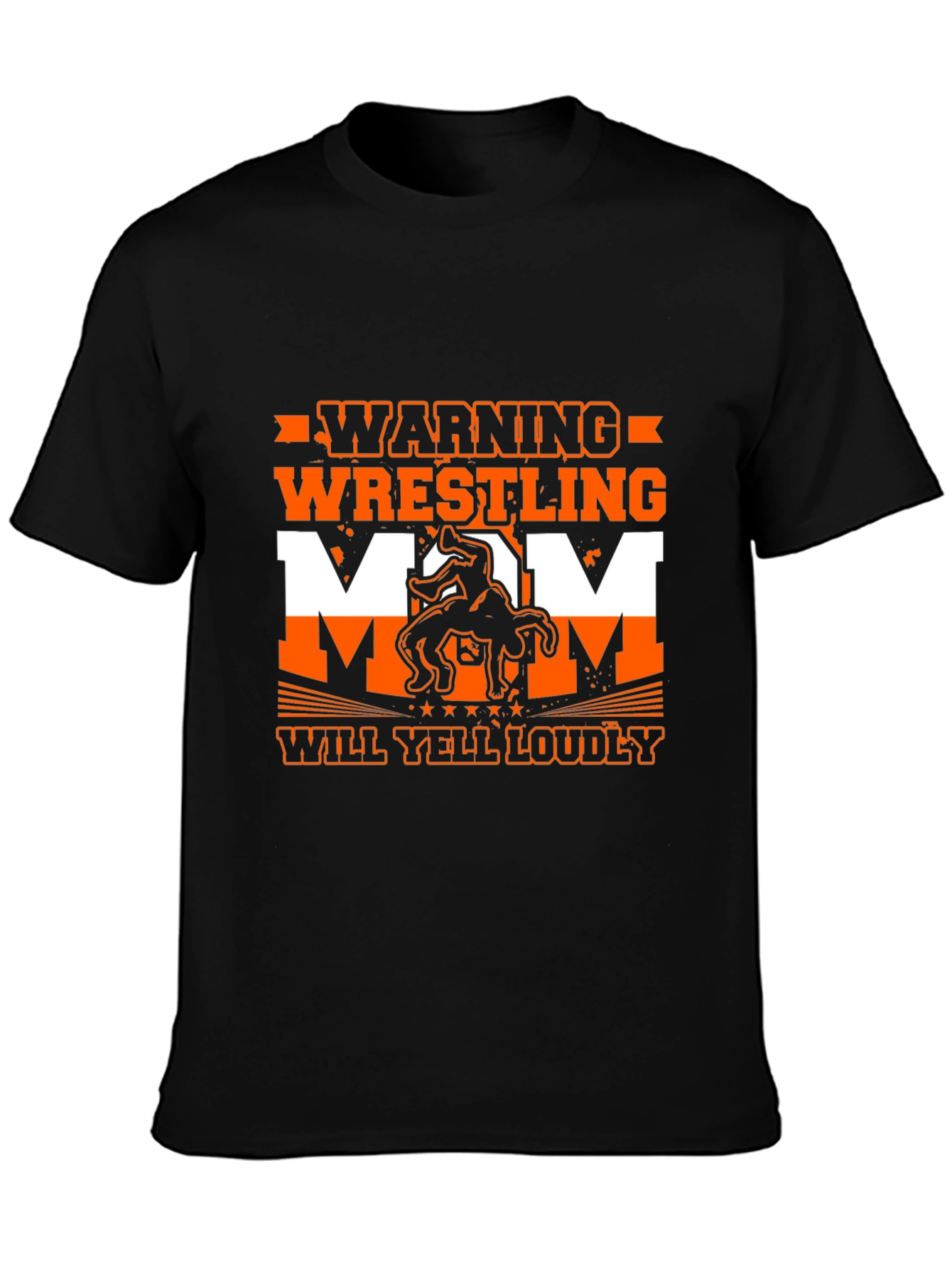 Warning Wrestling Mom T-Shirt