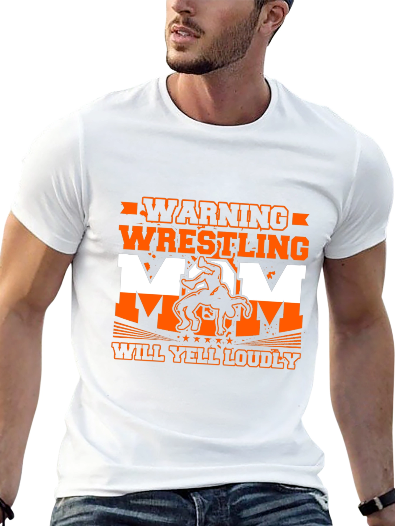 Warning Wrestling Mom T-Shirt